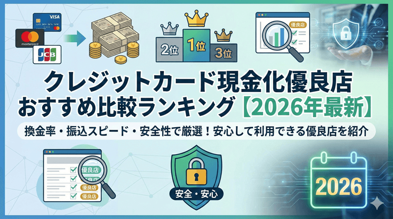 クレジットカード現金化おすすめ業者