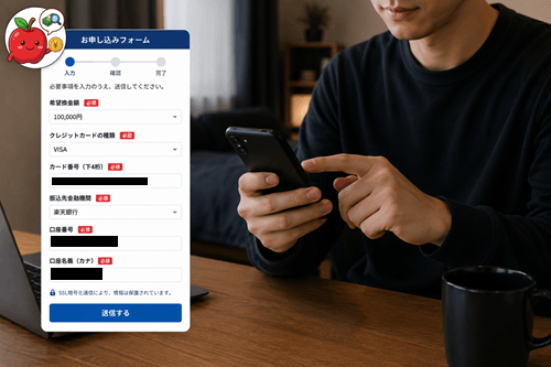 情報を入力